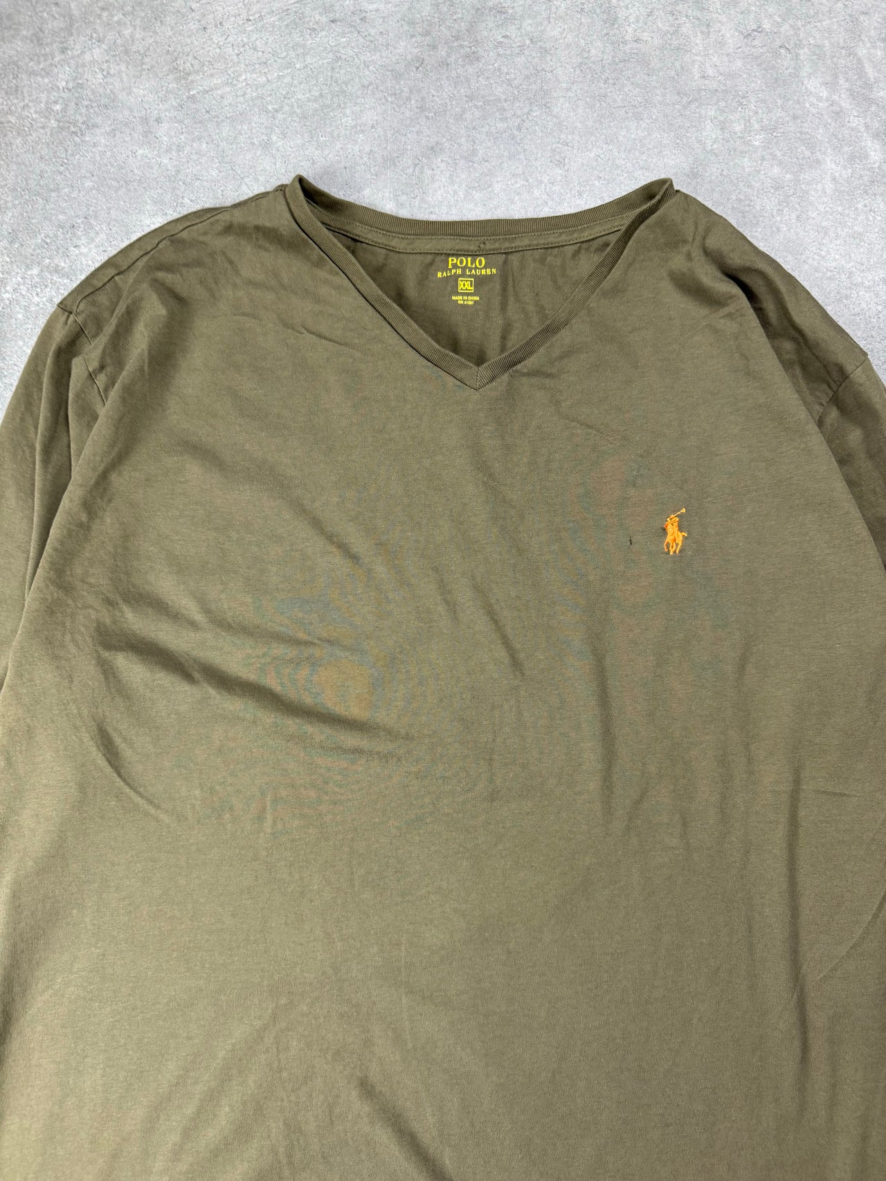 T-Shirt a manica lunga Vintage Ralph Lauren (XL)