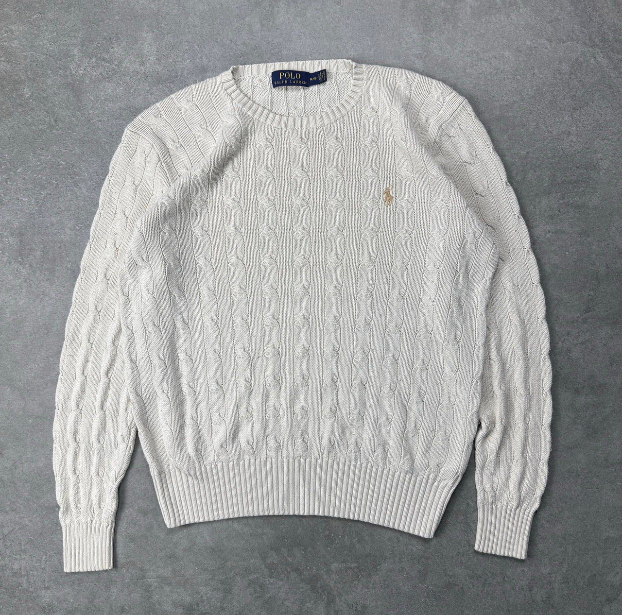 Maglione Cable Knit Vintage Ralph Lauren (M)