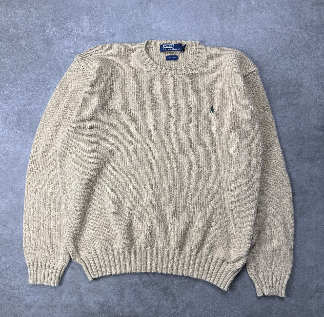 Maglione Heavy Cotton Vintage Ralph Lauren (XXL)