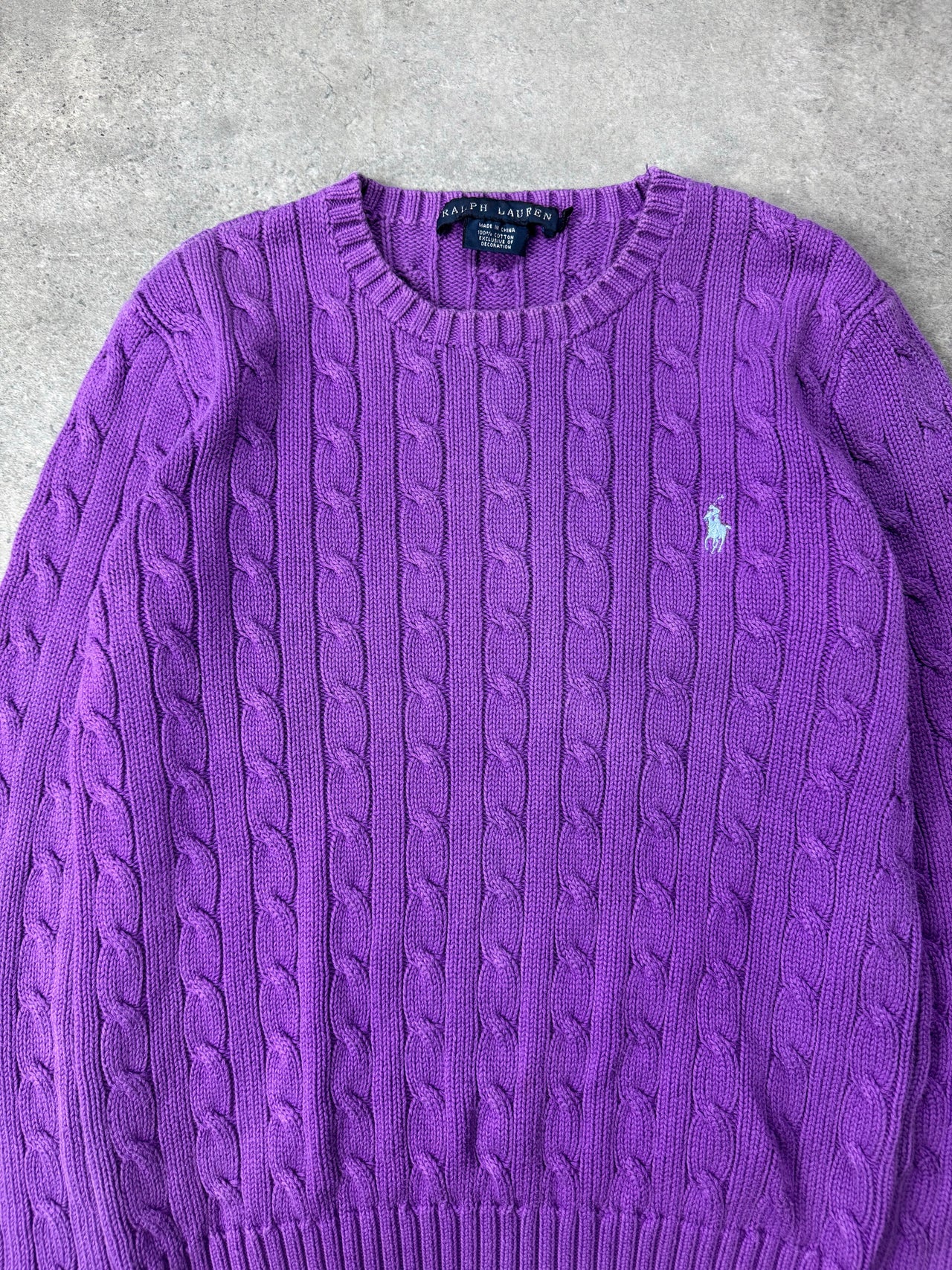 Maglione Cable Knit Vintage Ralph Lauren (M Donna)
