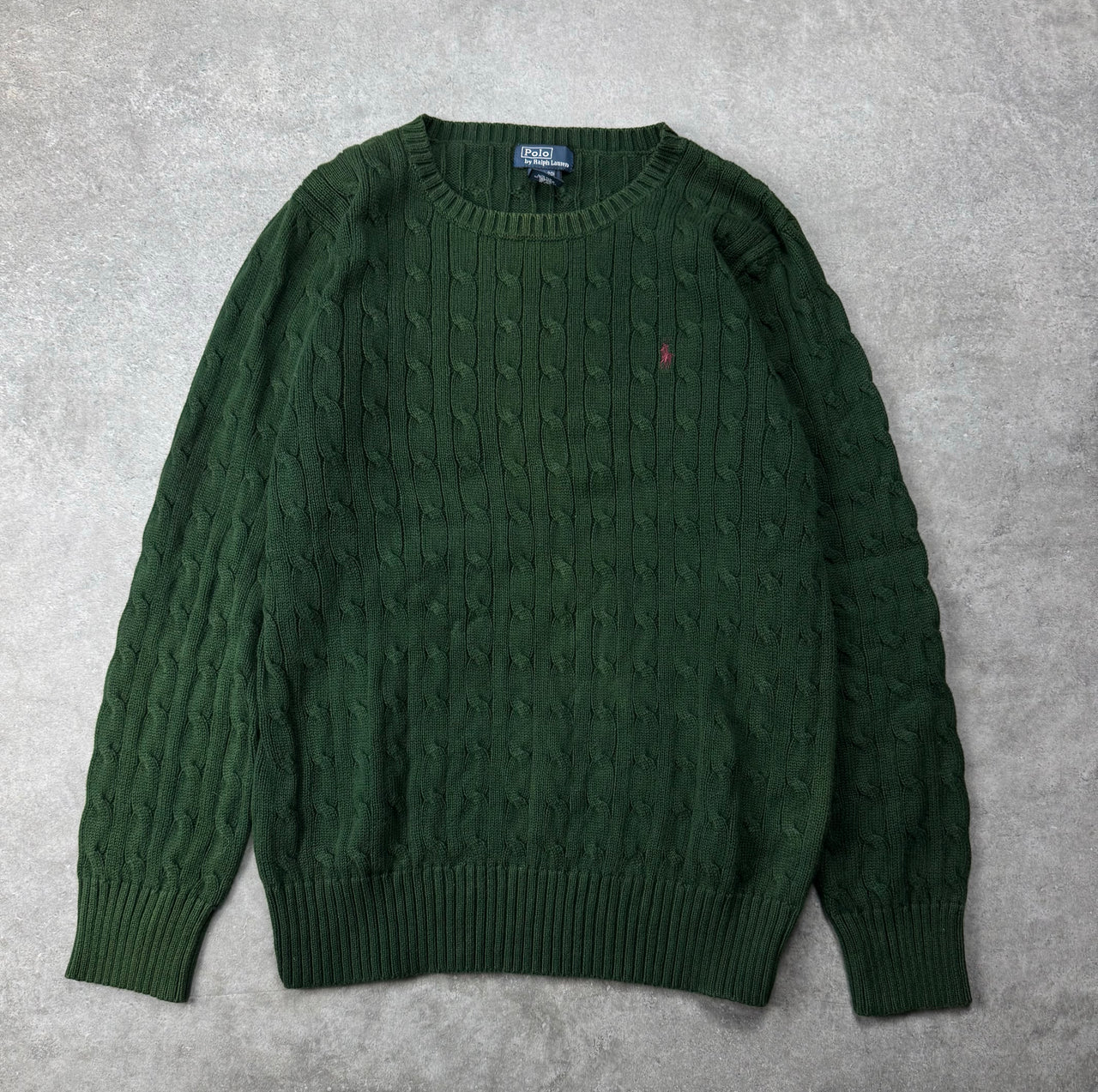 Maglione Cable Knit Vintage Ralph Lauren (S)