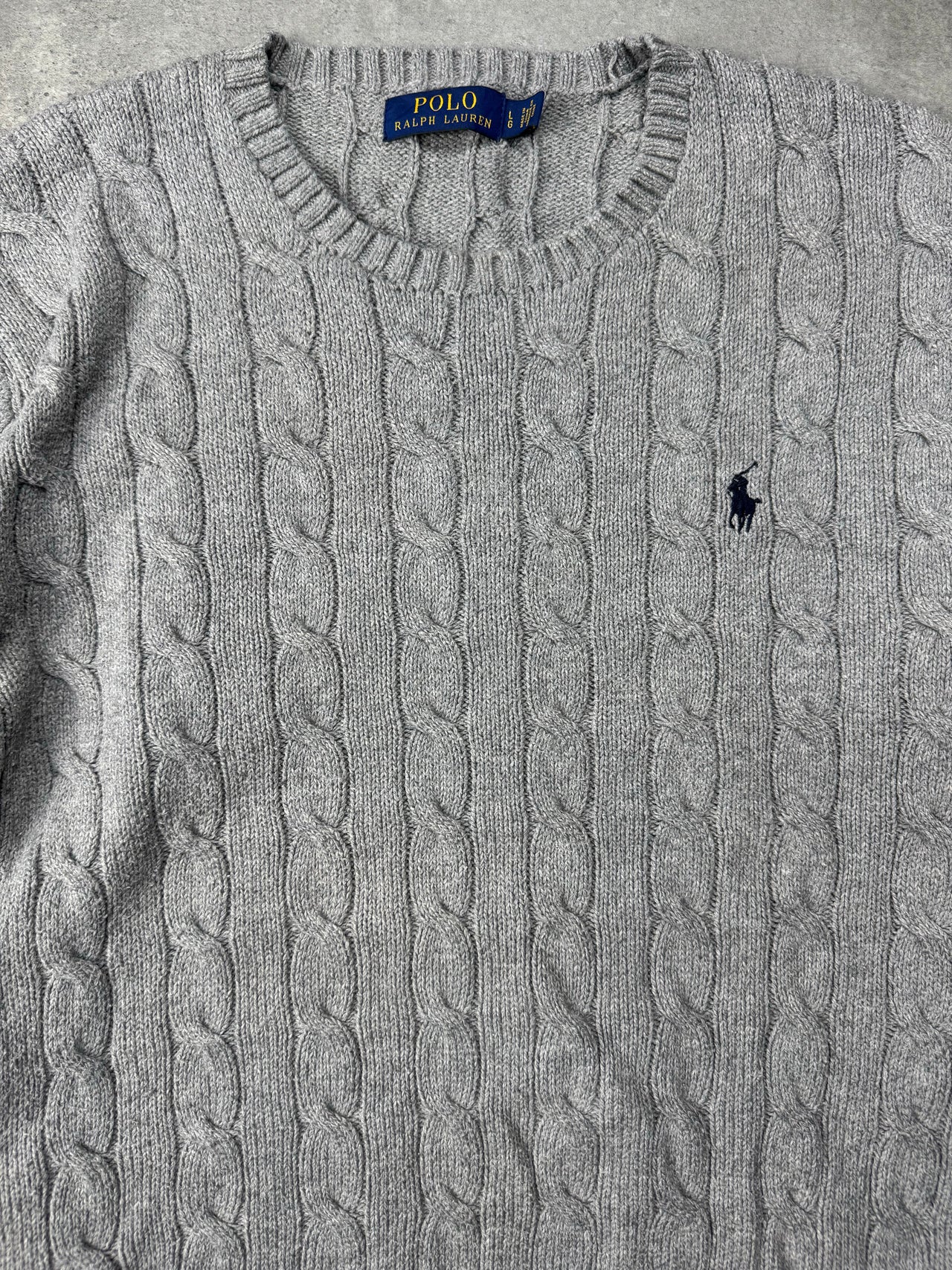 Maglione Cable Knit Vintage Ralph Lauren (L)