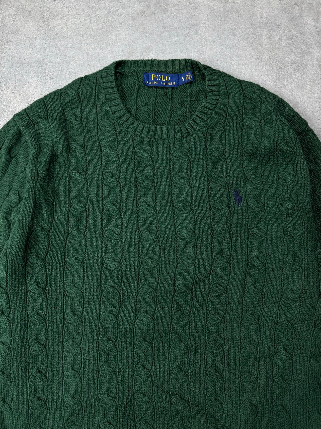 Maglione Cable Knit Vintage Ralph Lauren (L)