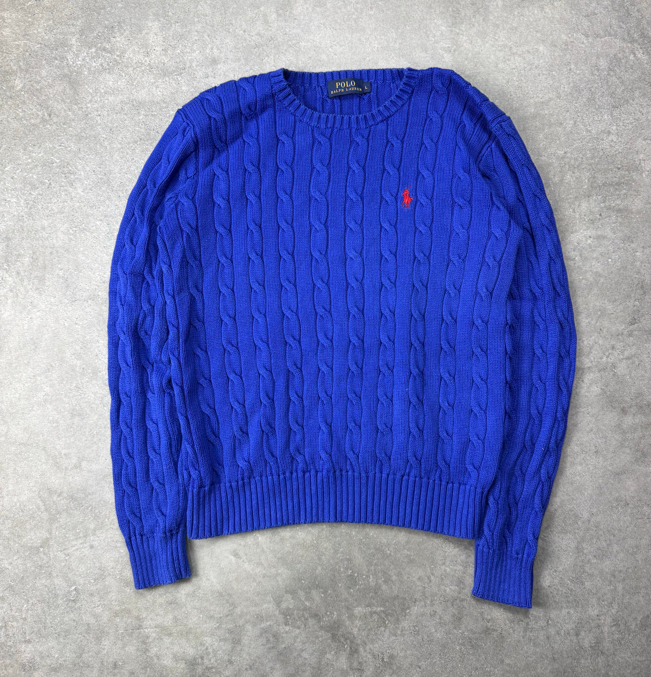 Maglione Cable Knit Vintage Ralph Lauren (L Donna)
