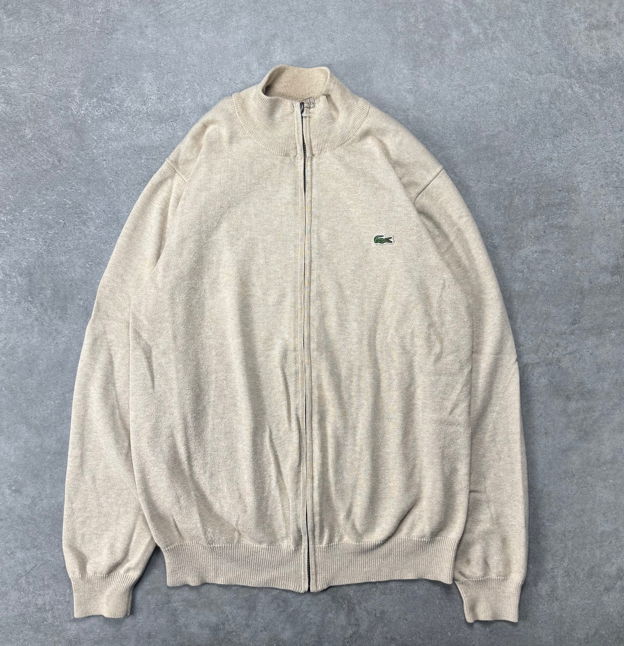 Maglione Full Zip Vintage Lacoste (L)