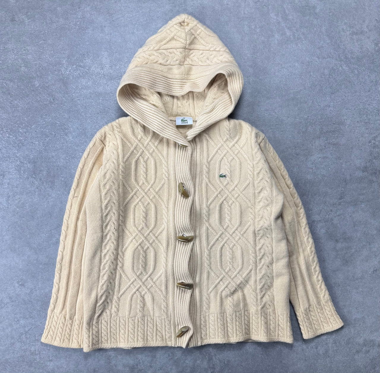 Maglia con alamari Vintage Lacoste (M)