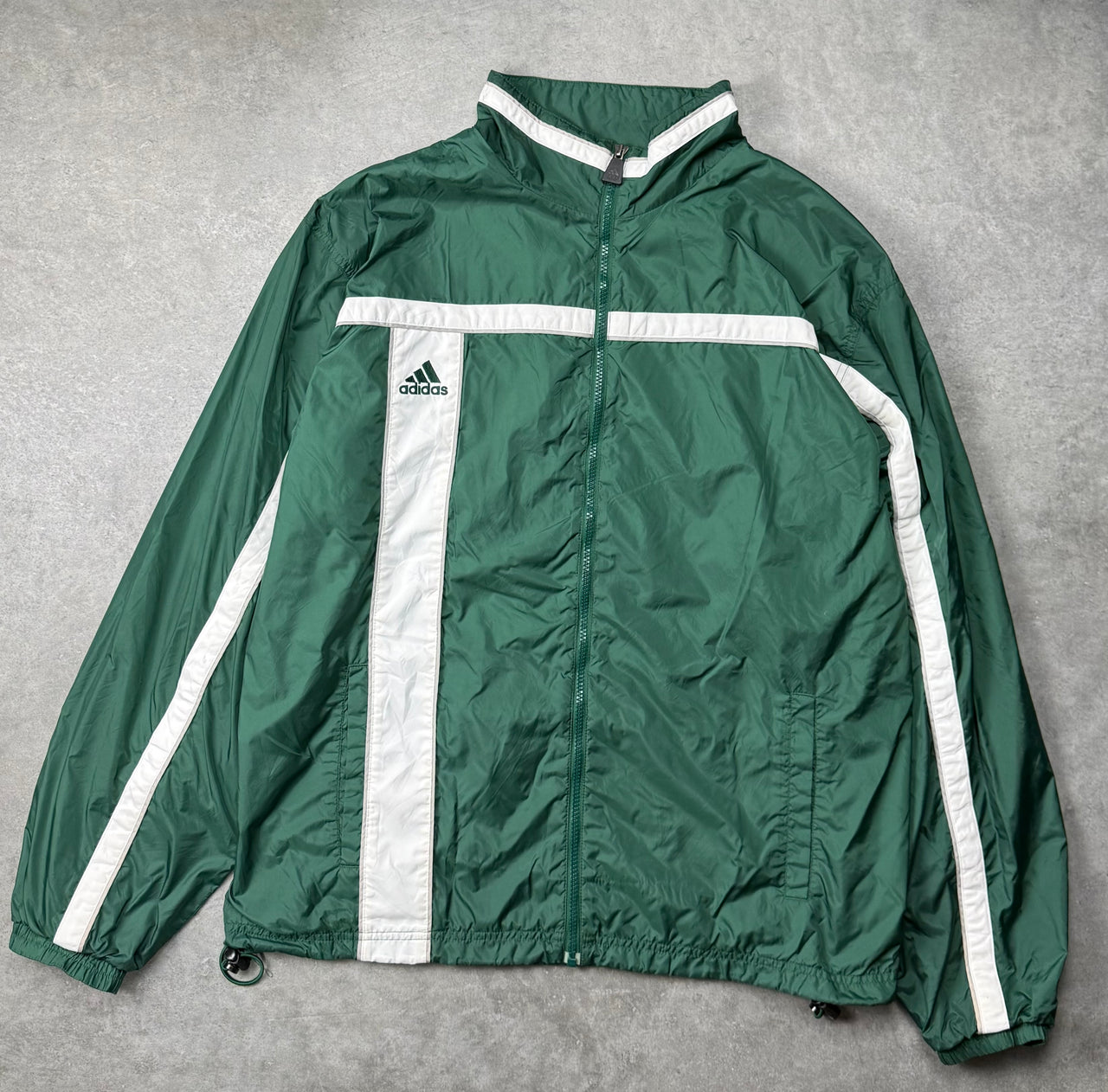 Giacca a Vento Adidas Vintage anni 2000 (L)