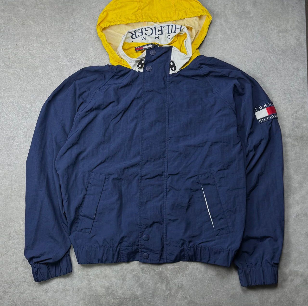 Giacca a Vento Tommy Hilfiger Vintage anni 90 (XL)