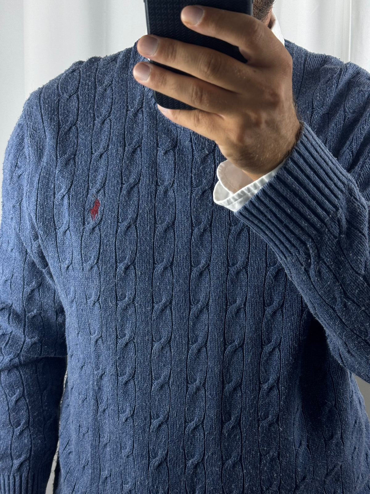 Maglione Cable Knit Vintage Ralph Lauren (XL)