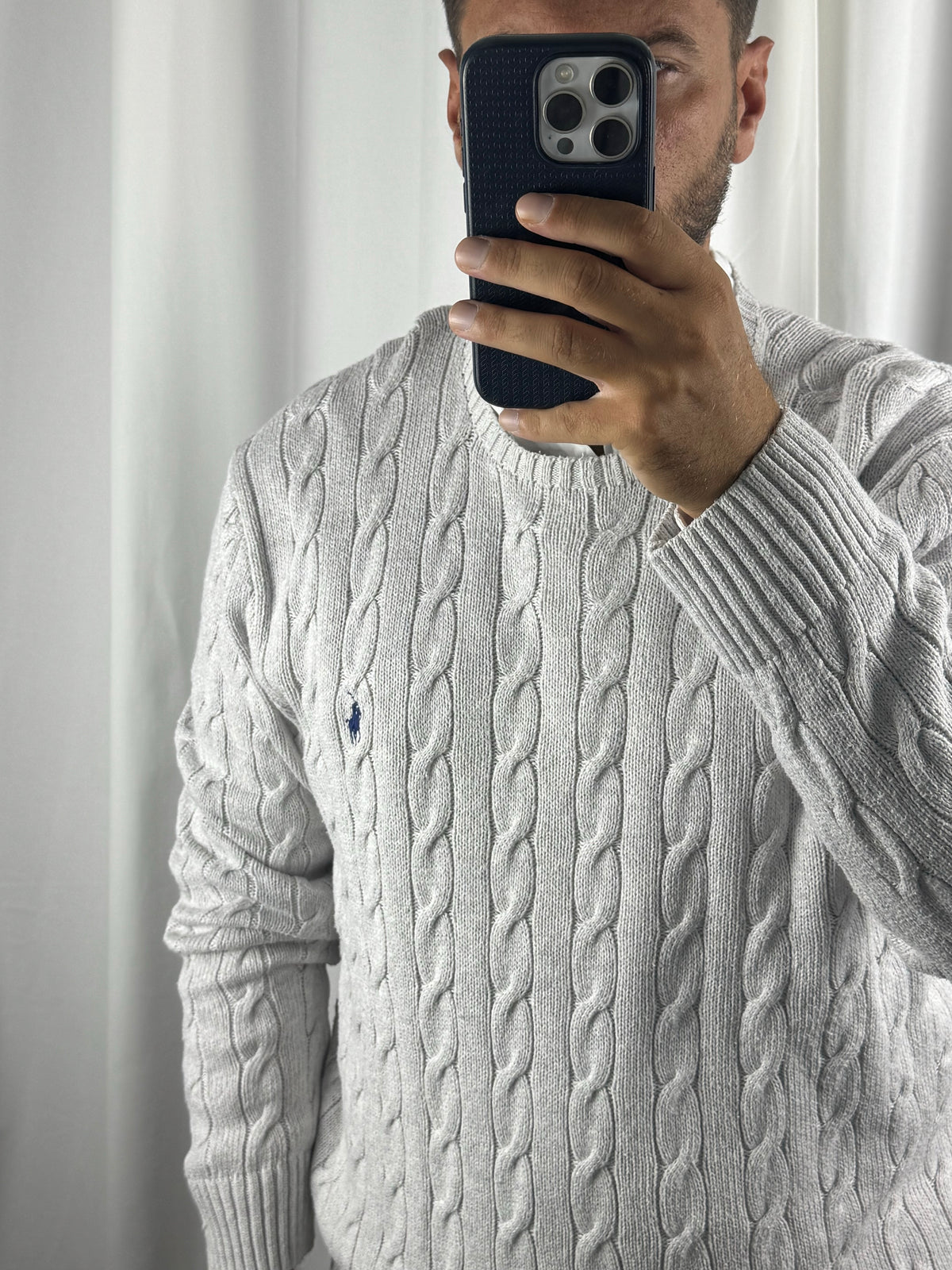 Maglione Cable Knit Vintage Ralph Lauren (XL)