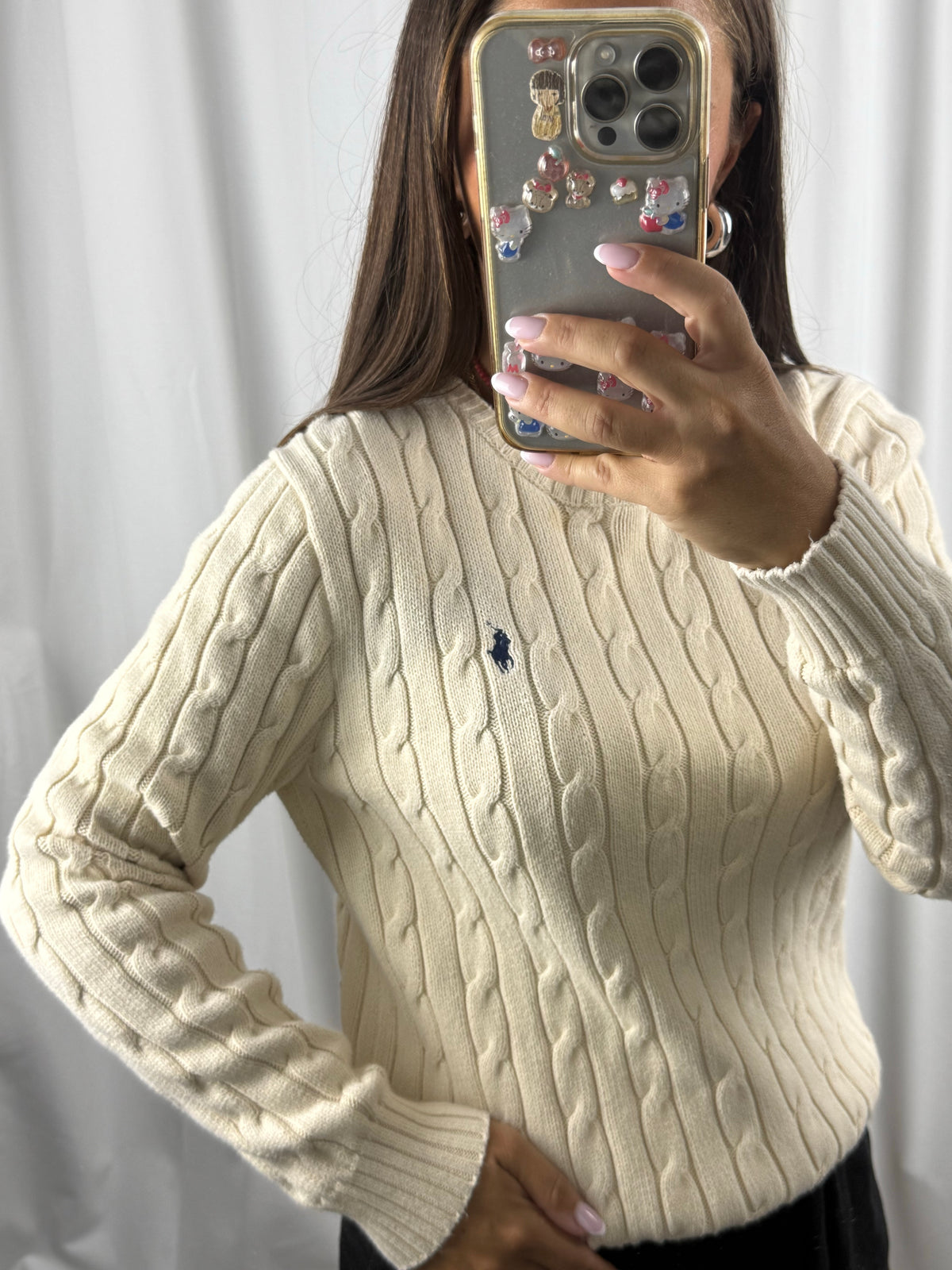 Maglione Cable Knit Vintage Ralph Lauren (M Donna)