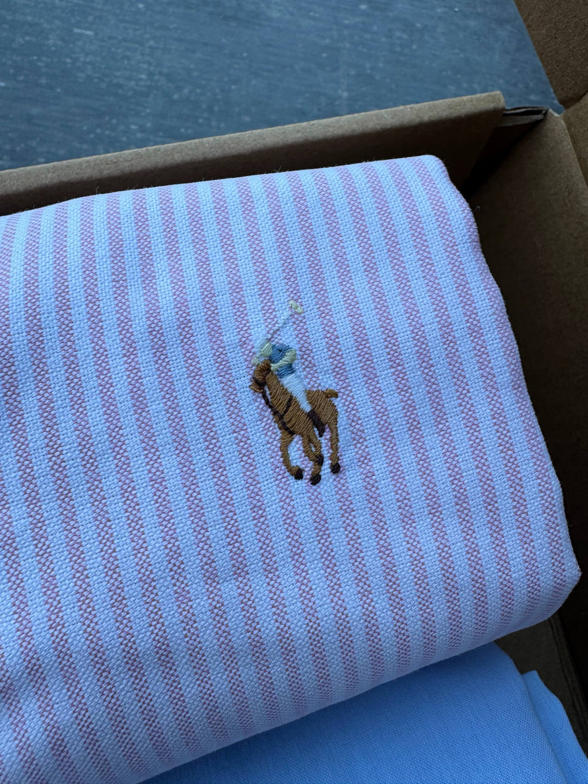 Camicia Ralph Lauren vintage originale nella box Barrique