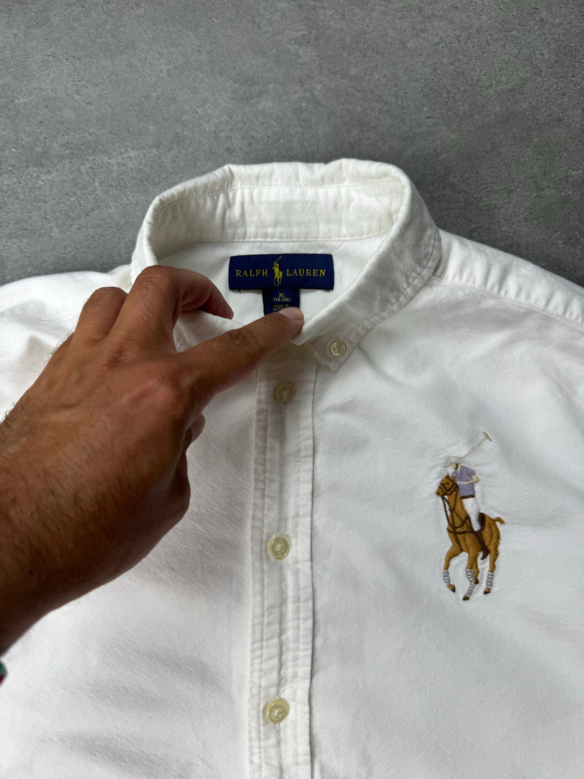 Camicia Vintage Ralph Lauren (S/XL Bambino)