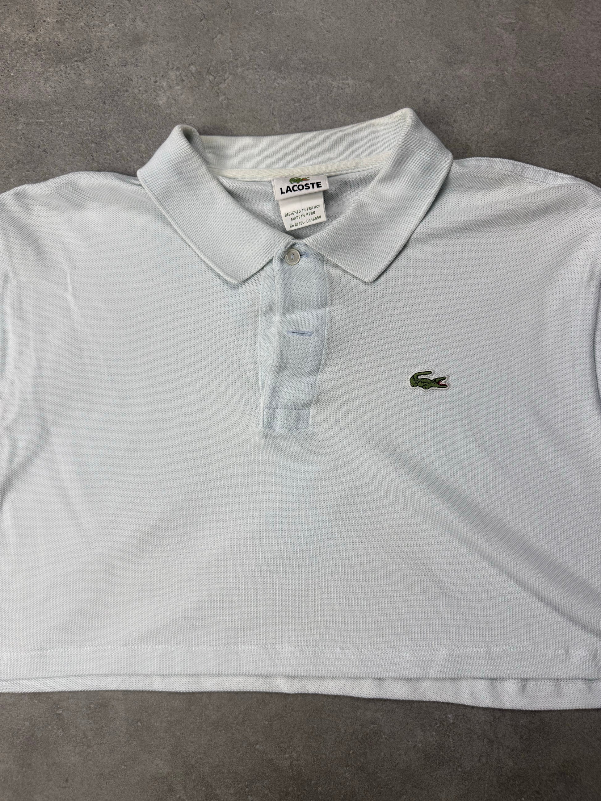 Crop Top Vintage Lacoste (Taglia Unica)