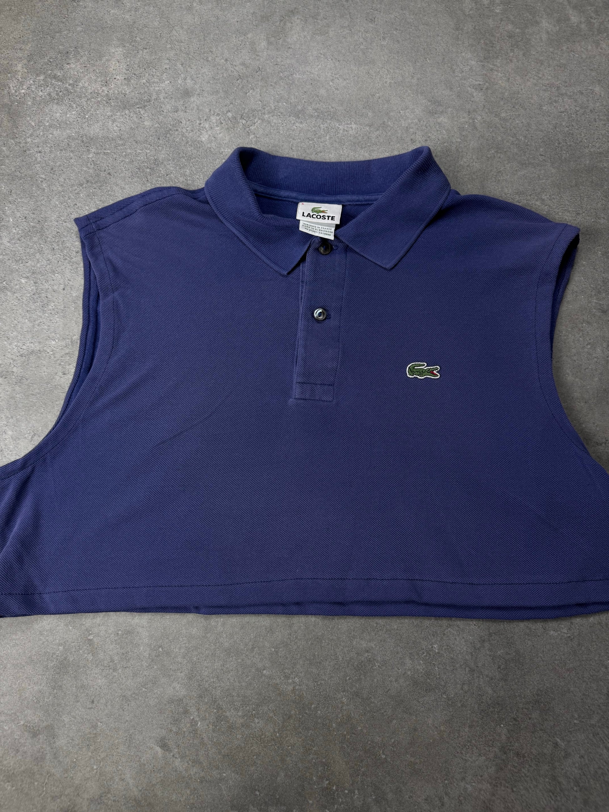Crop Top Vintage Lacoste (Taglia Unica)
