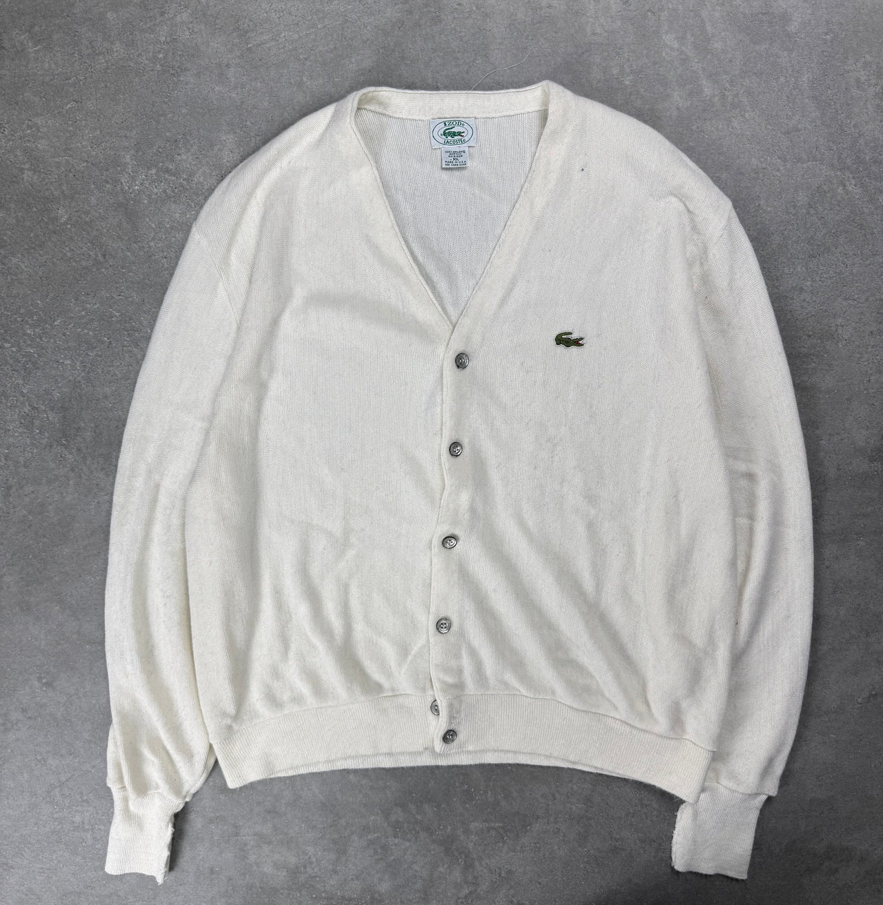Cardigan Lacoste Vintage (XL)