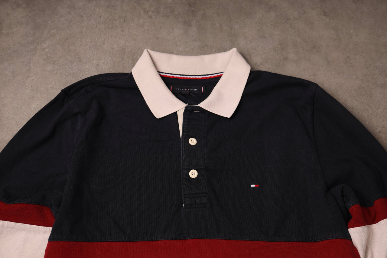 Polo Rugby Vintage Tommy Hilfiger (L)