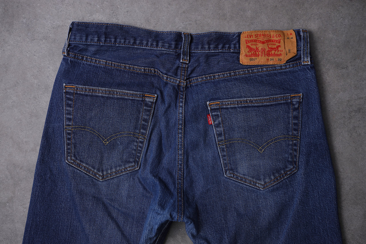 Jeans Vintage Levi’s 501® (W34 L32 - IT 48 50)