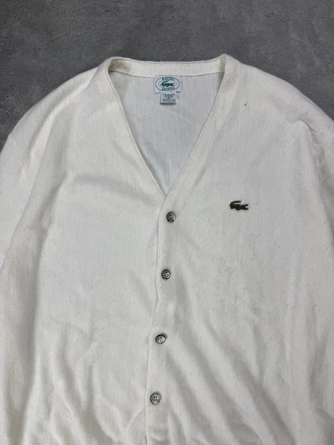 Cardigan Lacoste Vintage (XL)