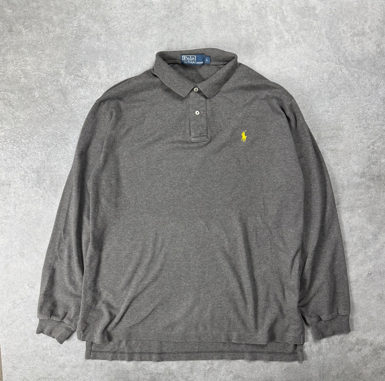 Polo a manica lunga Vintage Ralph Lauren (L)