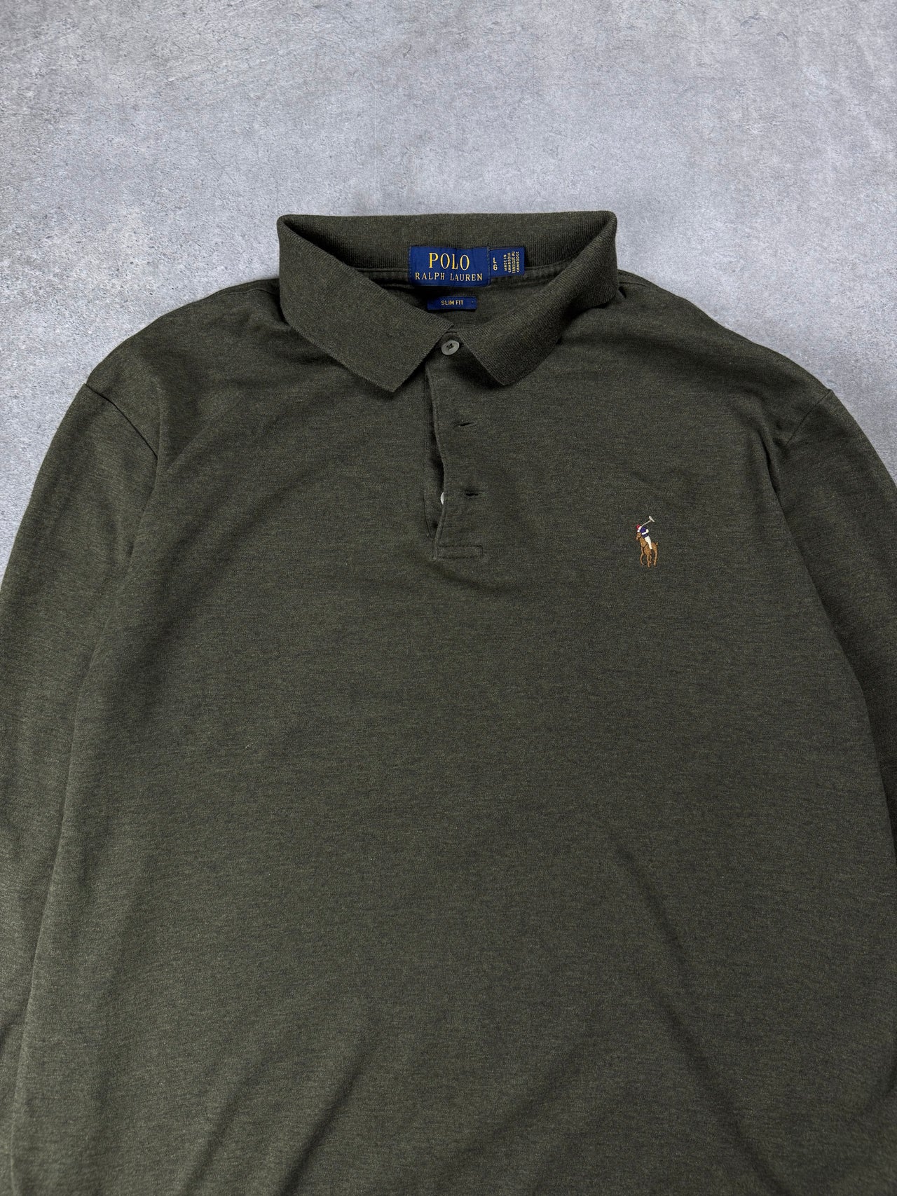 Polo a manica lunga Vintage Ralph Lauren (L)