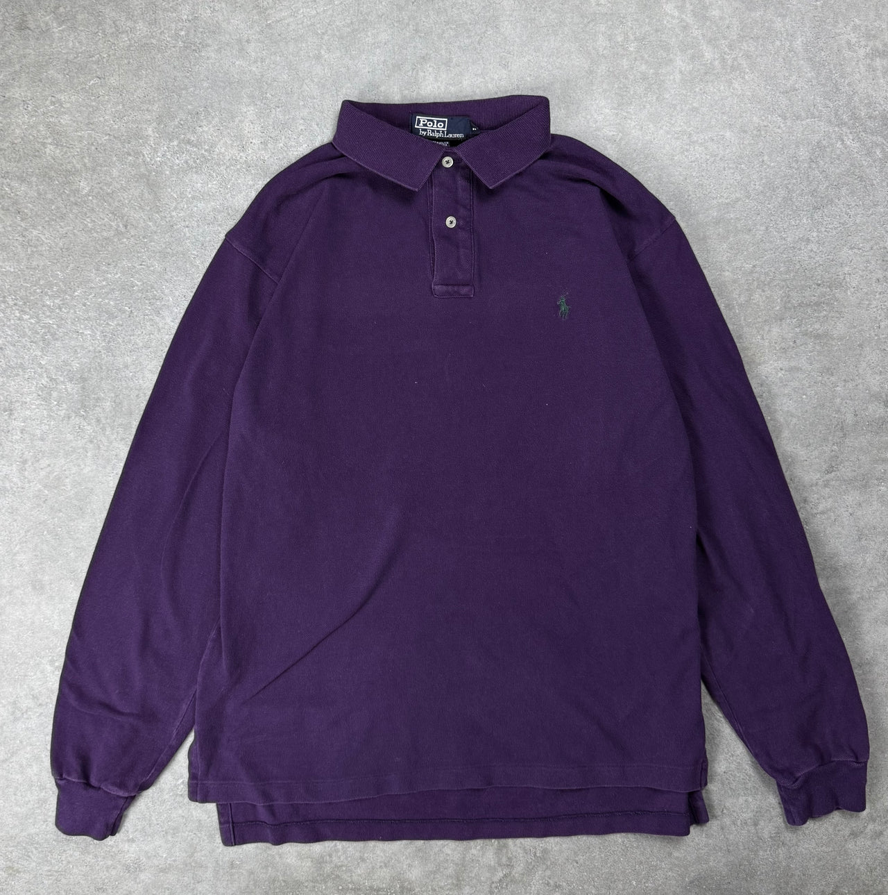 Polo a manica lunga Vintage Ralph Lauren (M)