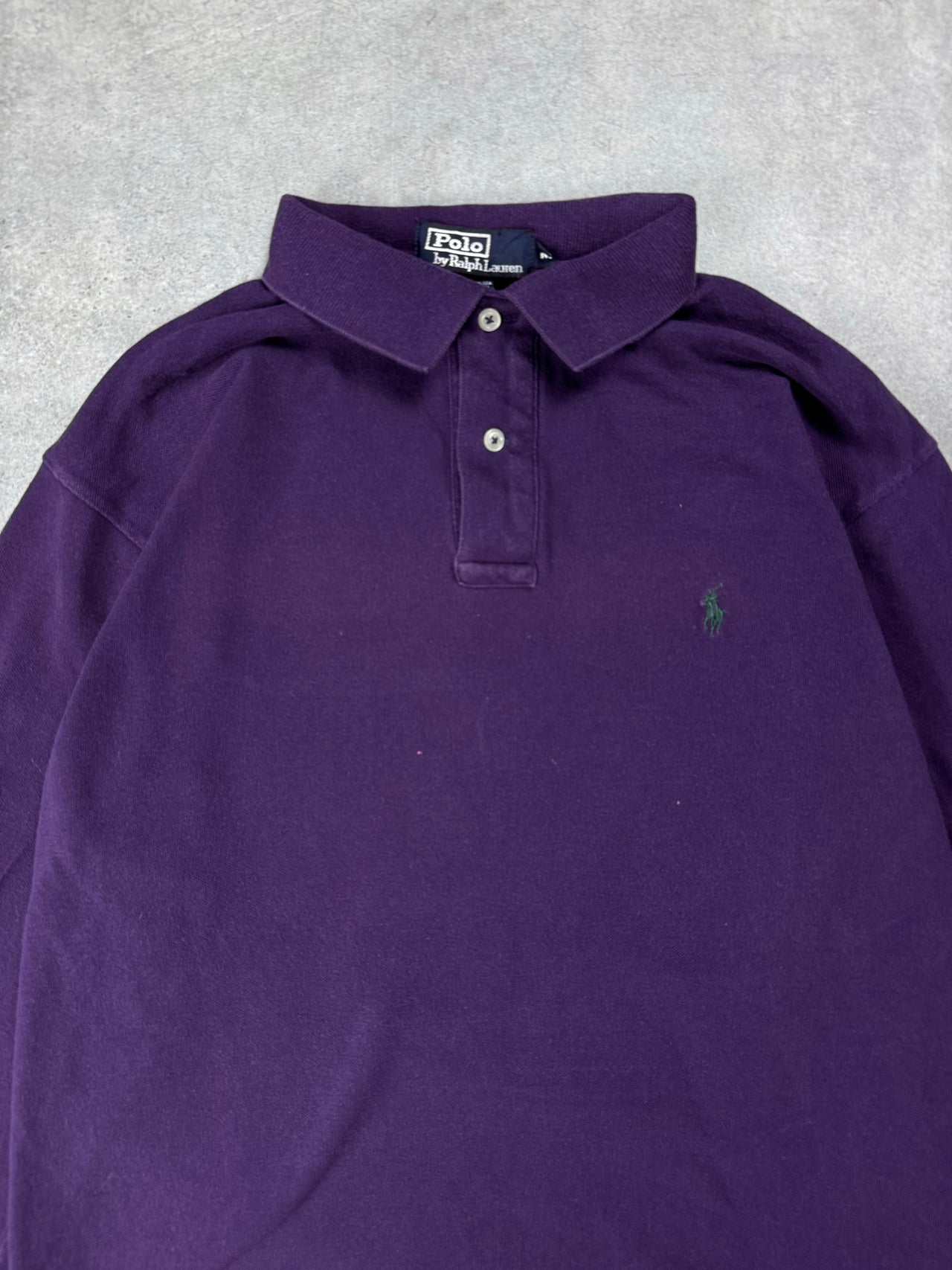 Polo a manica lunga Vintage Ralph Lauren (M)