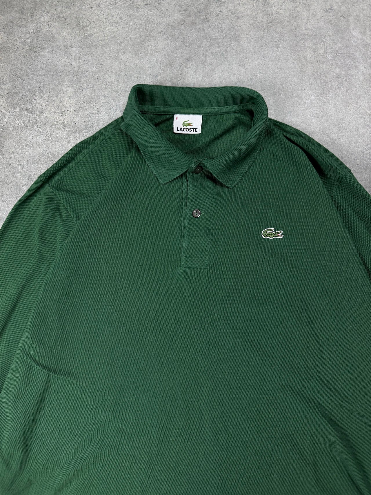 Polo a manica lunga Vintage Lacoste (L)