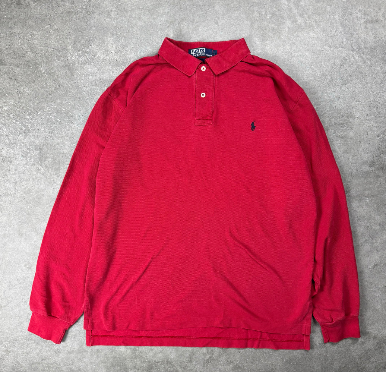 Polo a manica lunga Vintage Ralph Lauren (L)