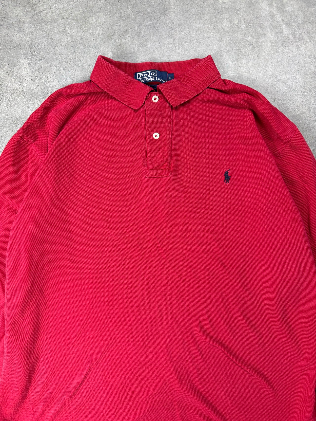 Polo a manica lunga Vintage Ralph Lauren (L)