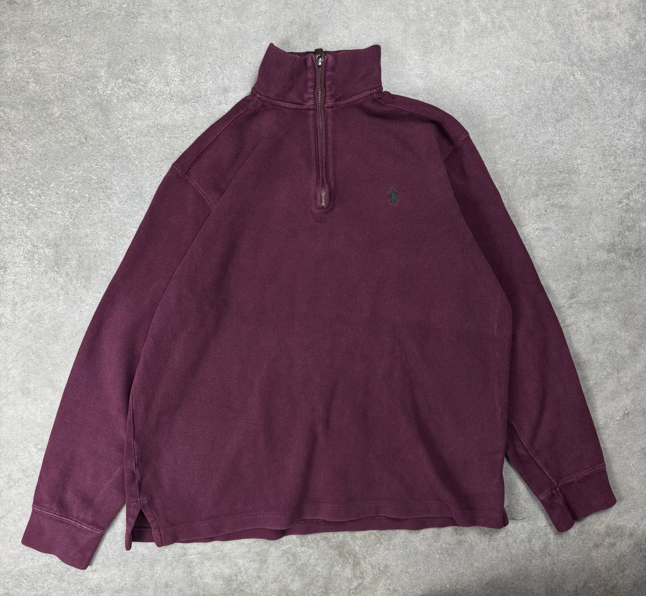 Maglione Quarter Zip Vintage Ralph Lauren (M)