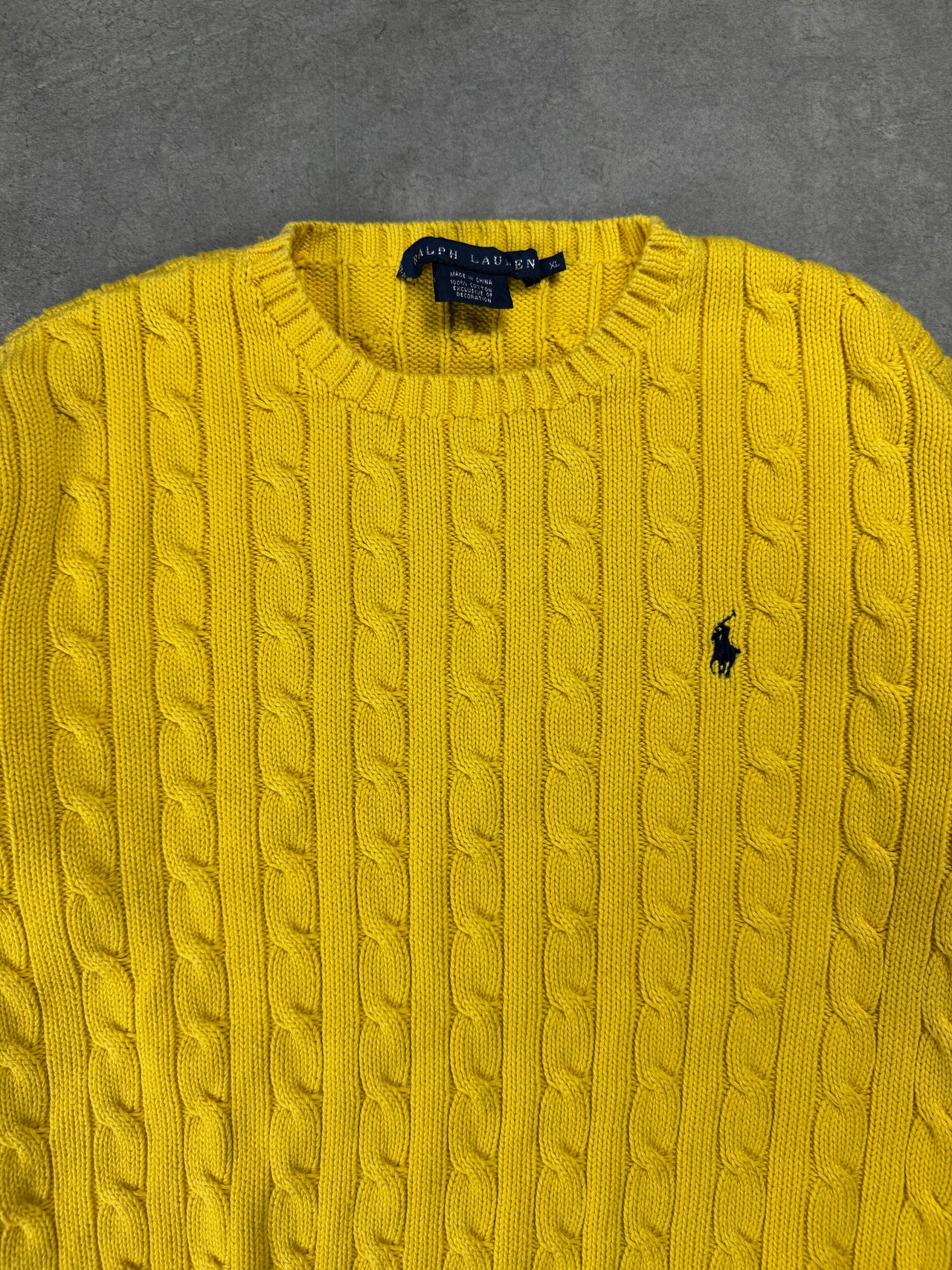 Maglione Cable Knit Ralph Lauren (XL Donna)