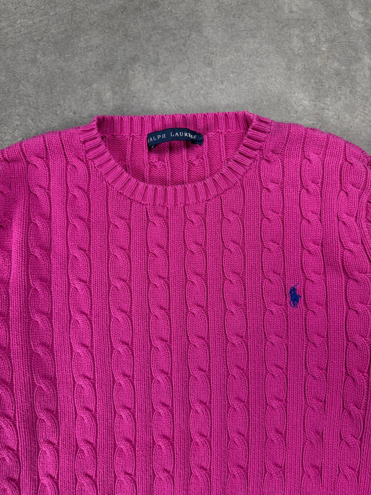 Maglione Cable Knit Ralph Lauren (XL Donna)