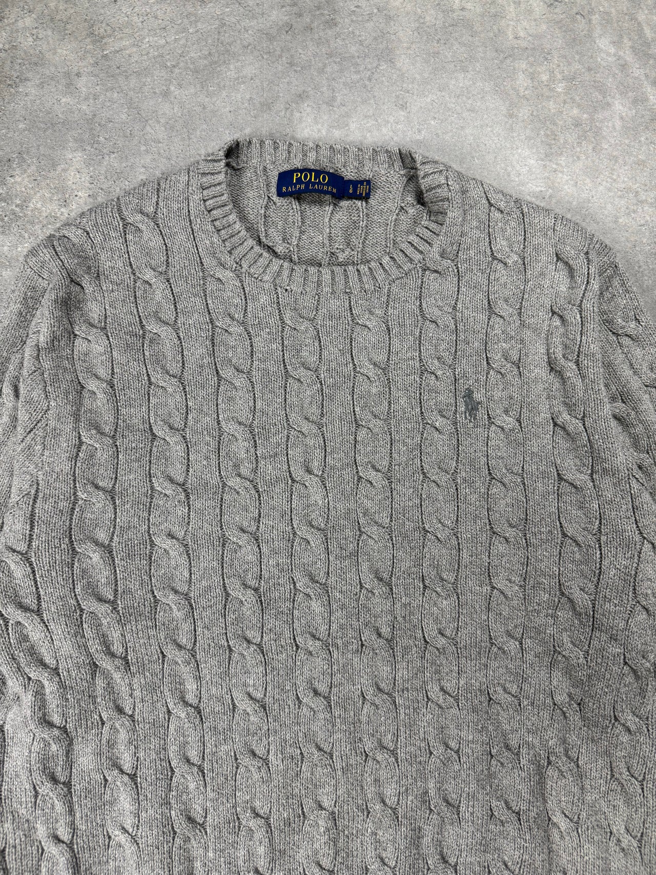 Maglione Cable Knit Ralph Lauren (L)