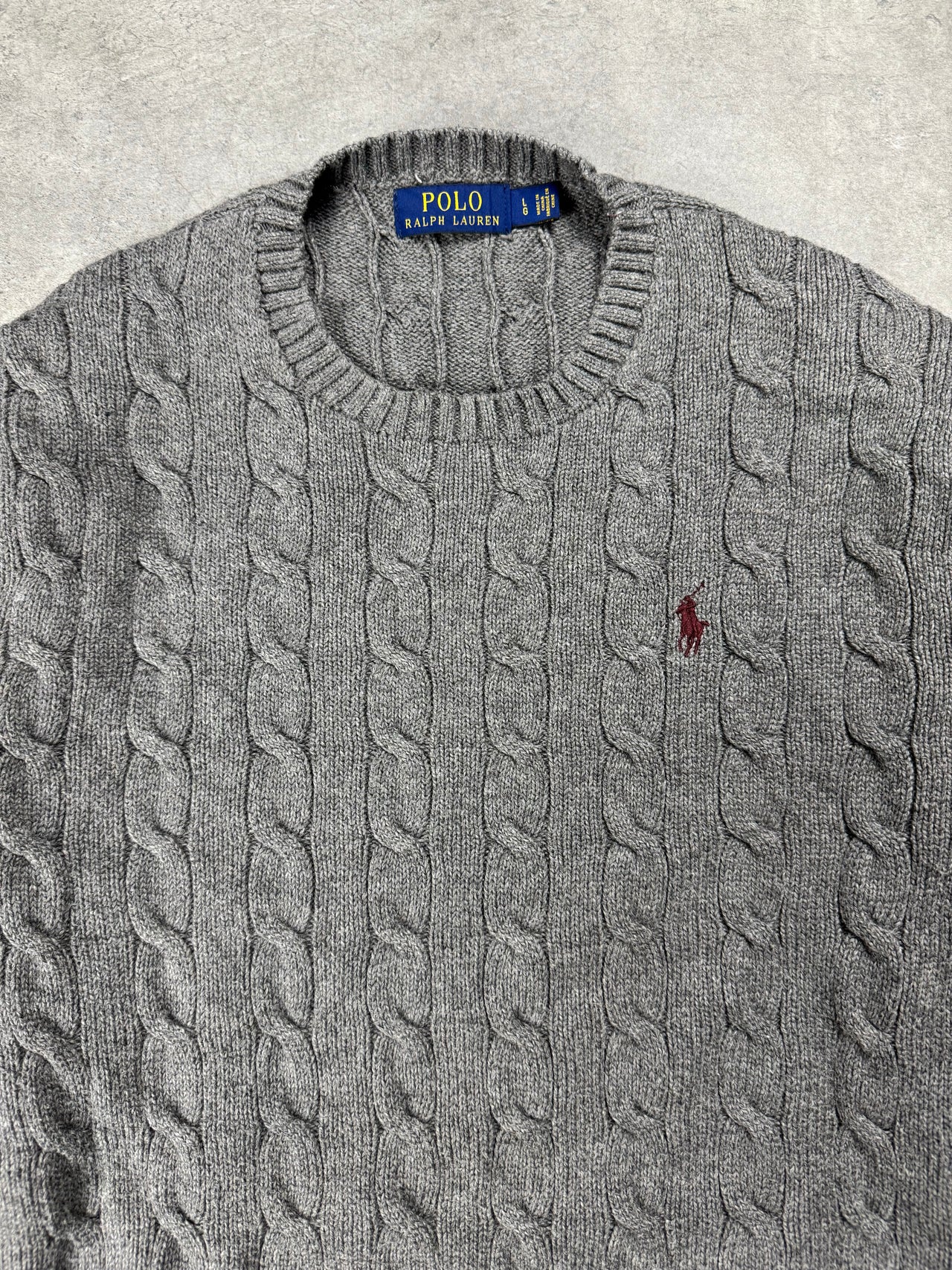 Maglione Cable Knit Ralph Lauren (L)