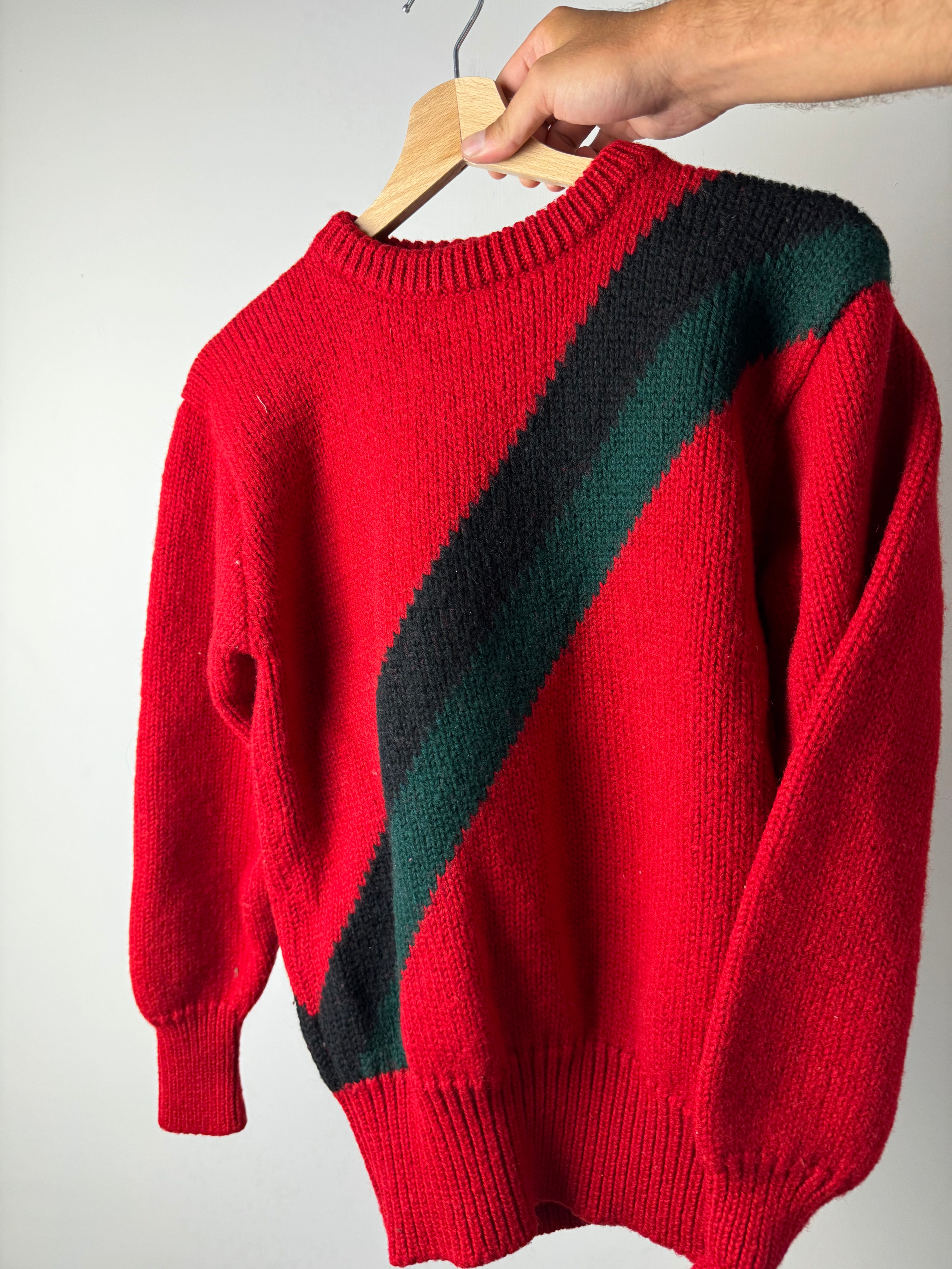 Maglione di lana Ralph Lauren con banda - S