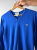 Maglione scollo a V Lacoste Blu - M