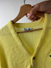 Cardigan Lacoste Giallo - M