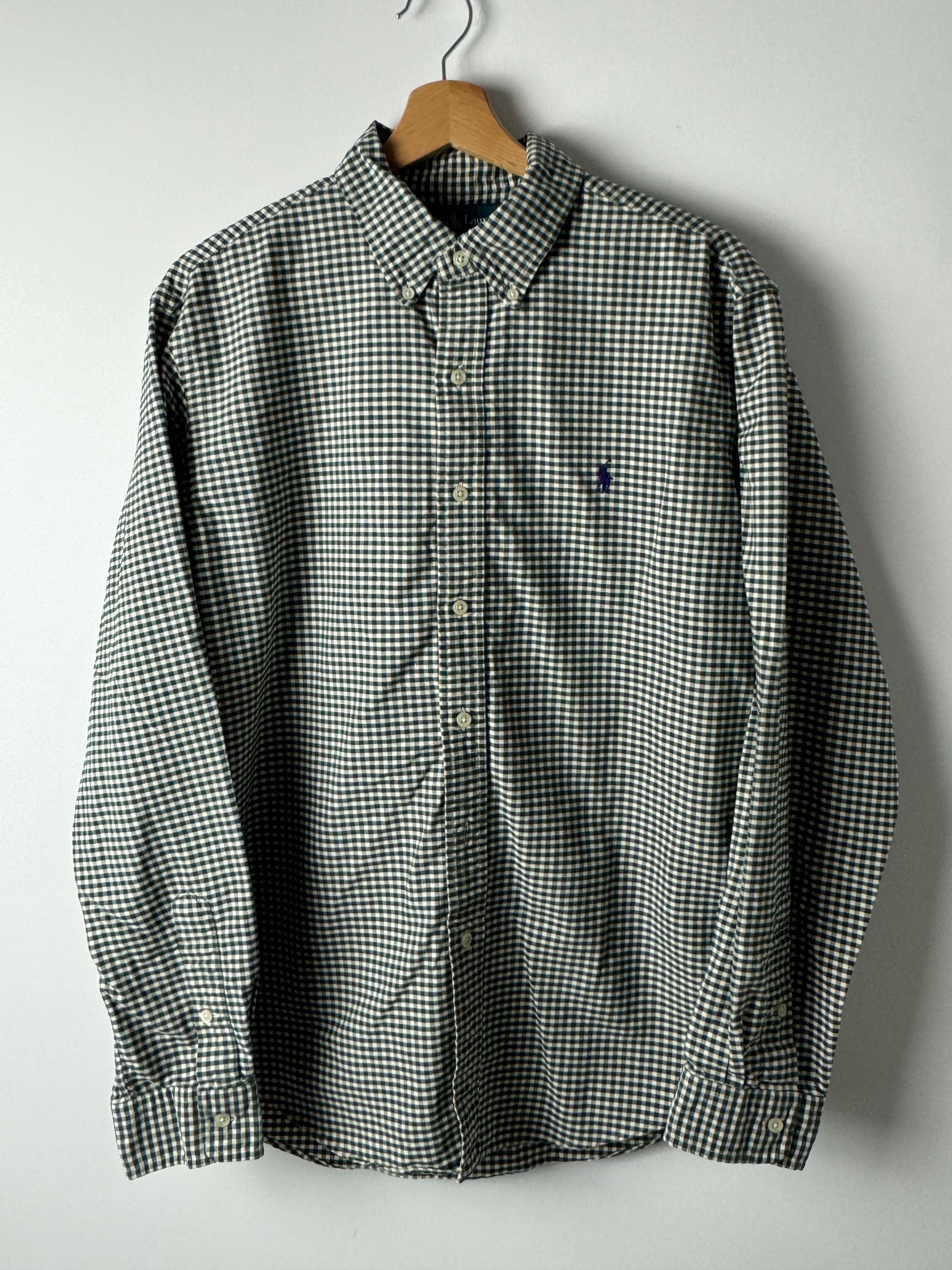 Camicia Ralph Lauren a quadretti verdi - L