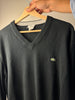 Maglioncino Lacoste Nero scollo a V - XL