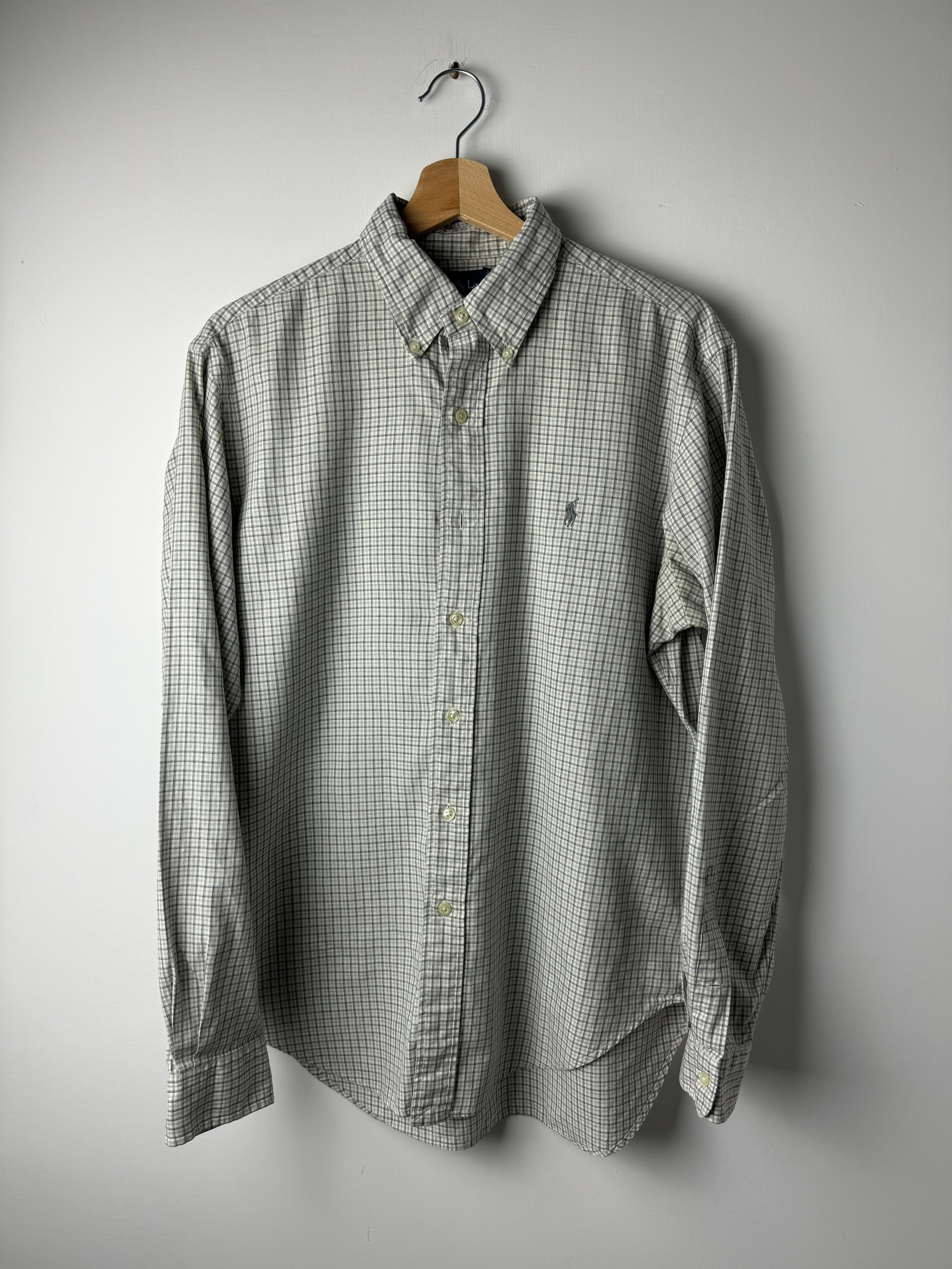 Camicia Ralph Lauren a quadretti grigio - M