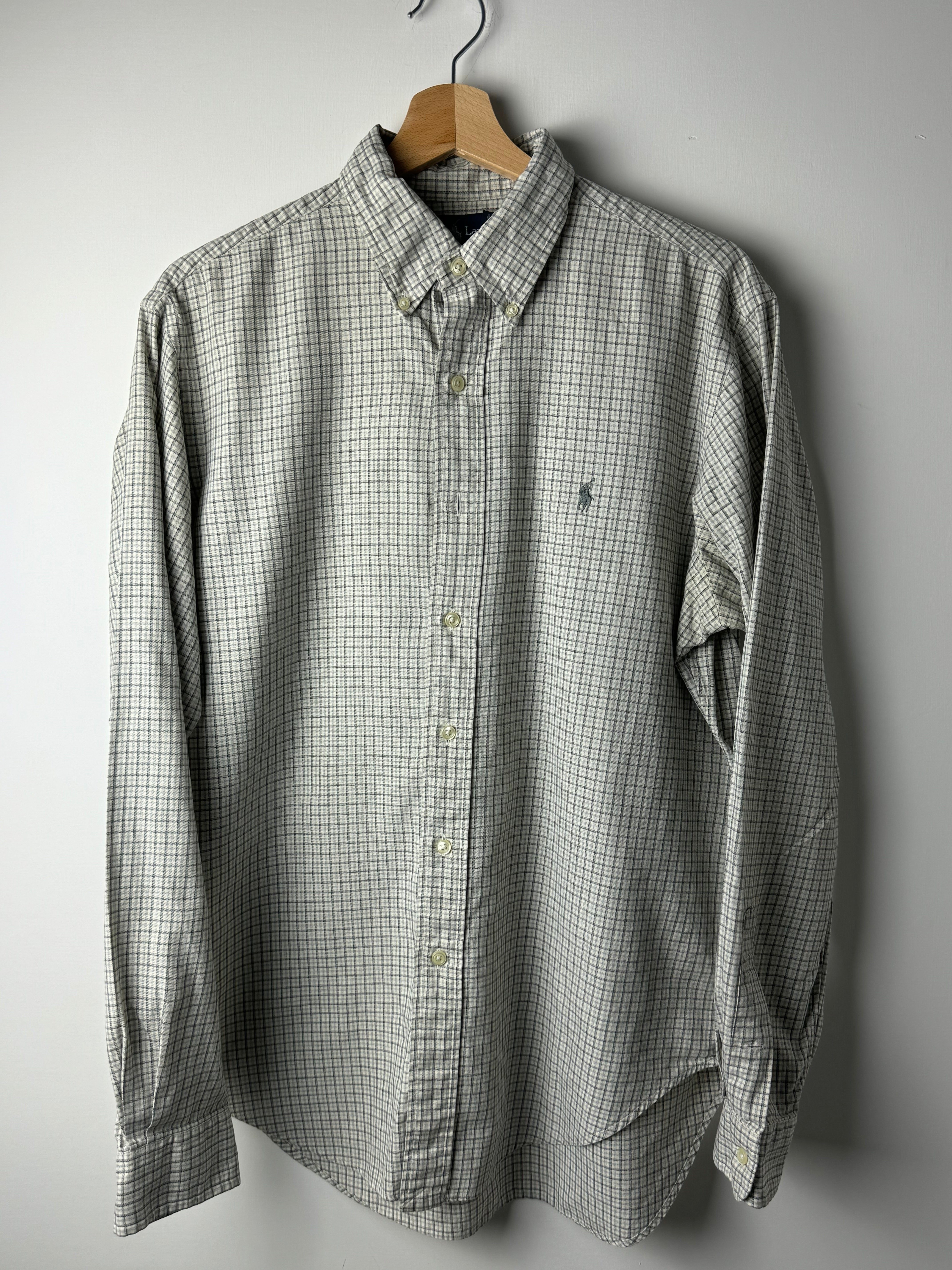 Camicia Ralph Lauren a quadretti grigio - M