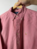 Camicia Ralph Lauren a righino sottile rosso - L/XL