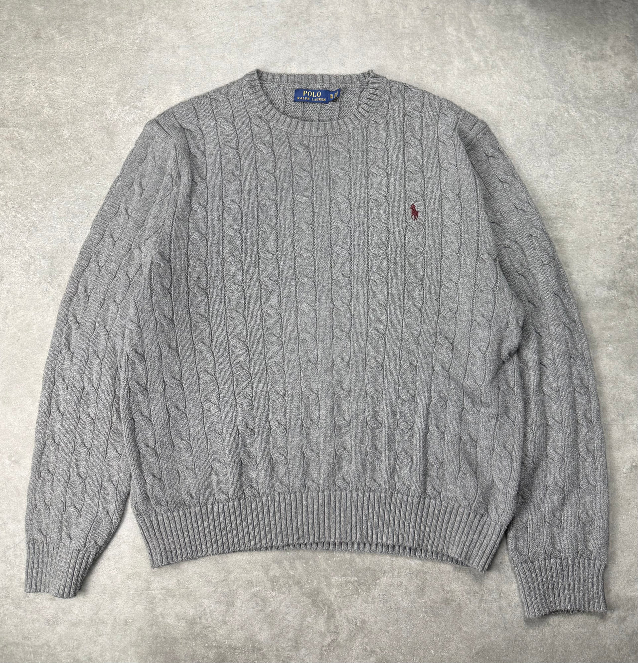Maglione Cable Knit Vintage Ralph Lauren (XL)