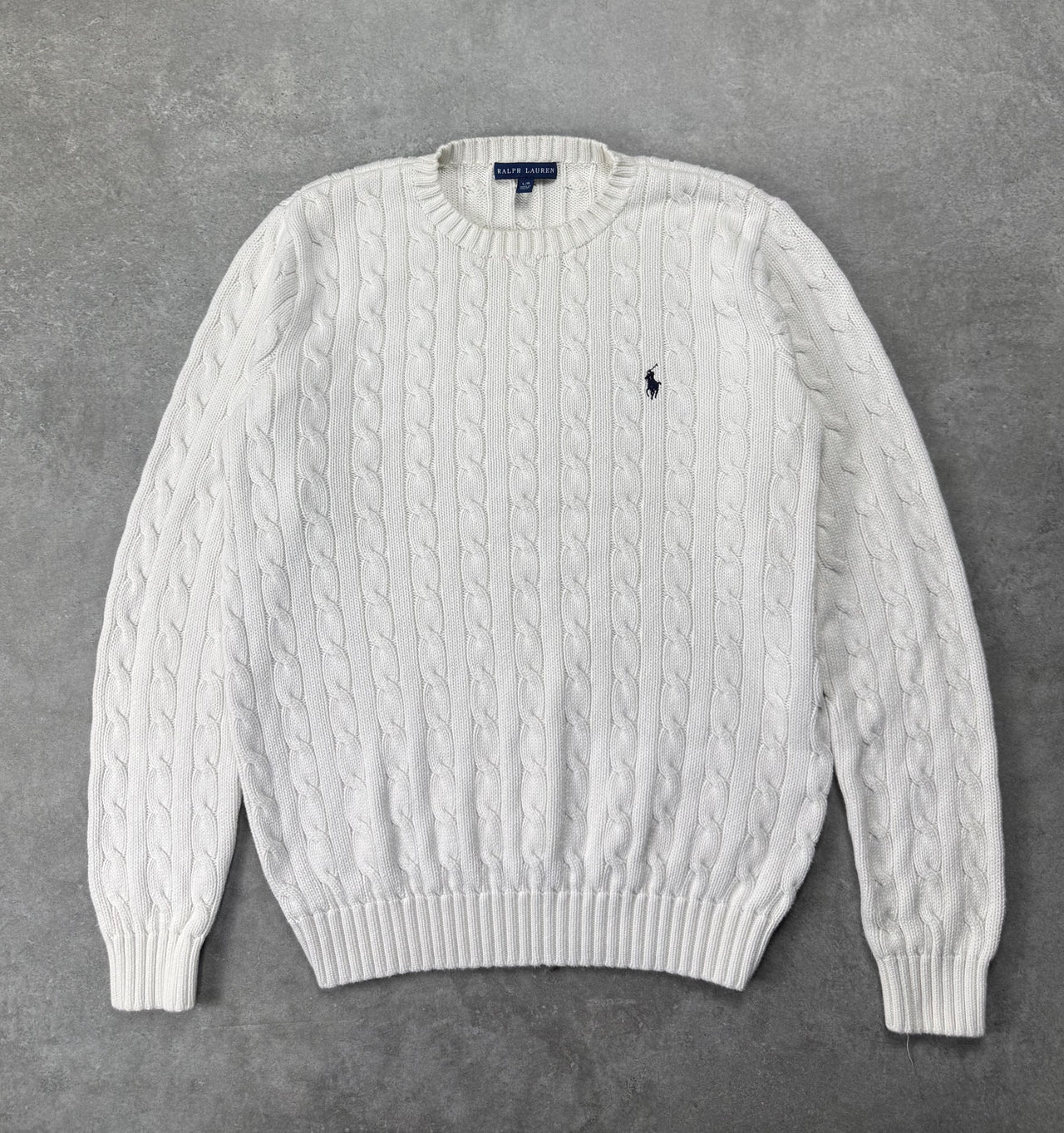 Maglione Cable Knit Vintage Ralph Lauren (L Donna)