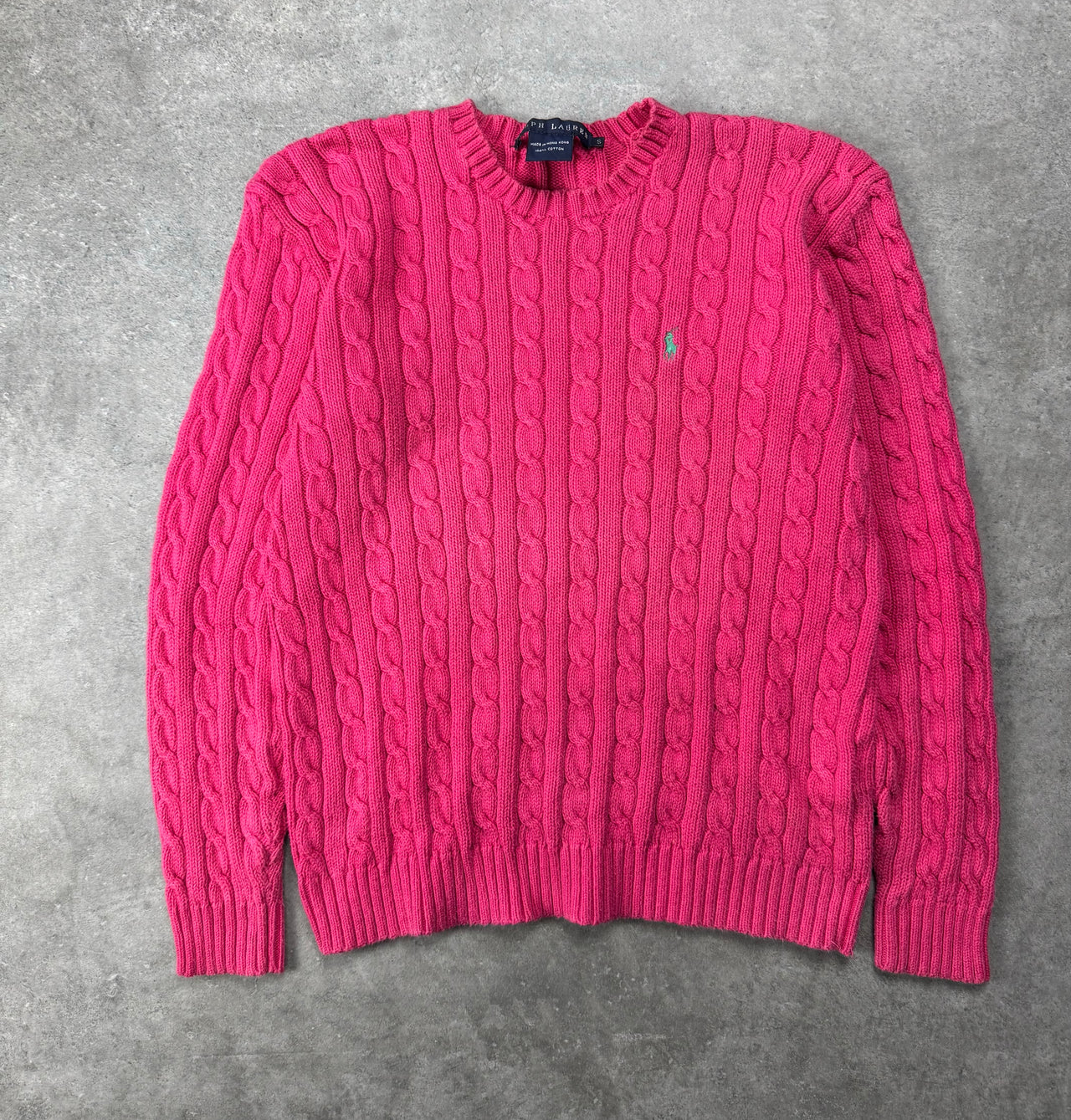 Maglione Cable Knit Vintage Ralph Lauren (S Donna)