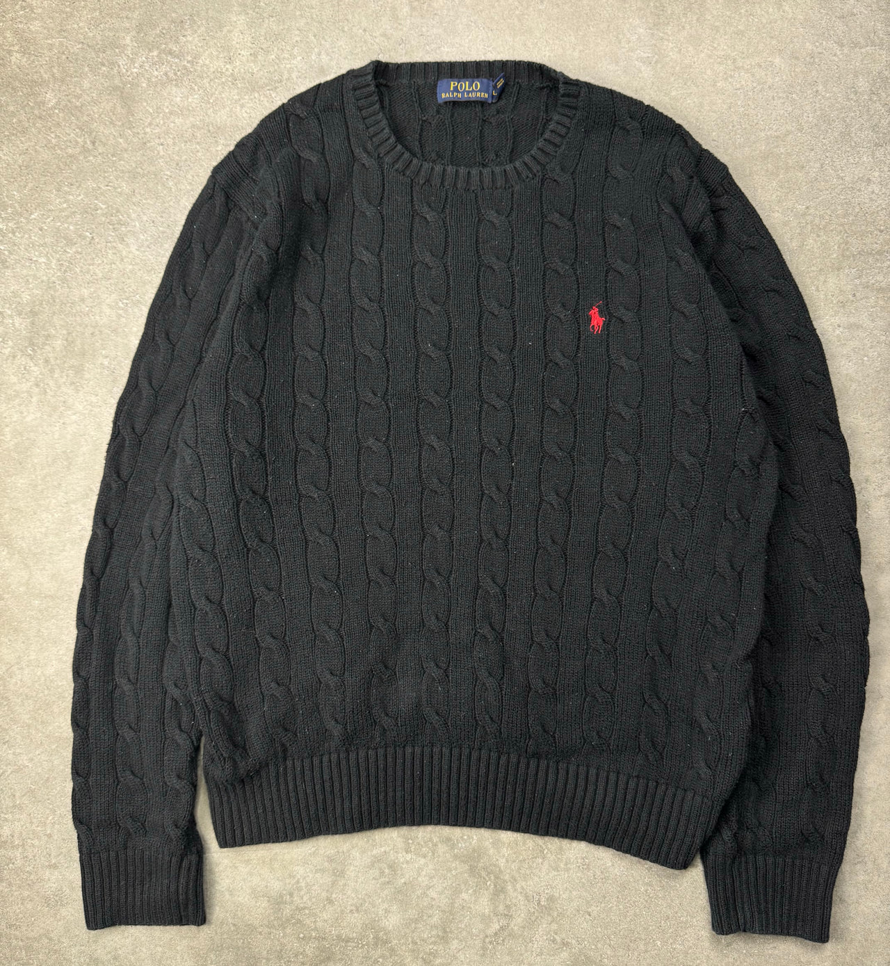 Maglione Cable Knit Vintage Ralph Lauren (L)
