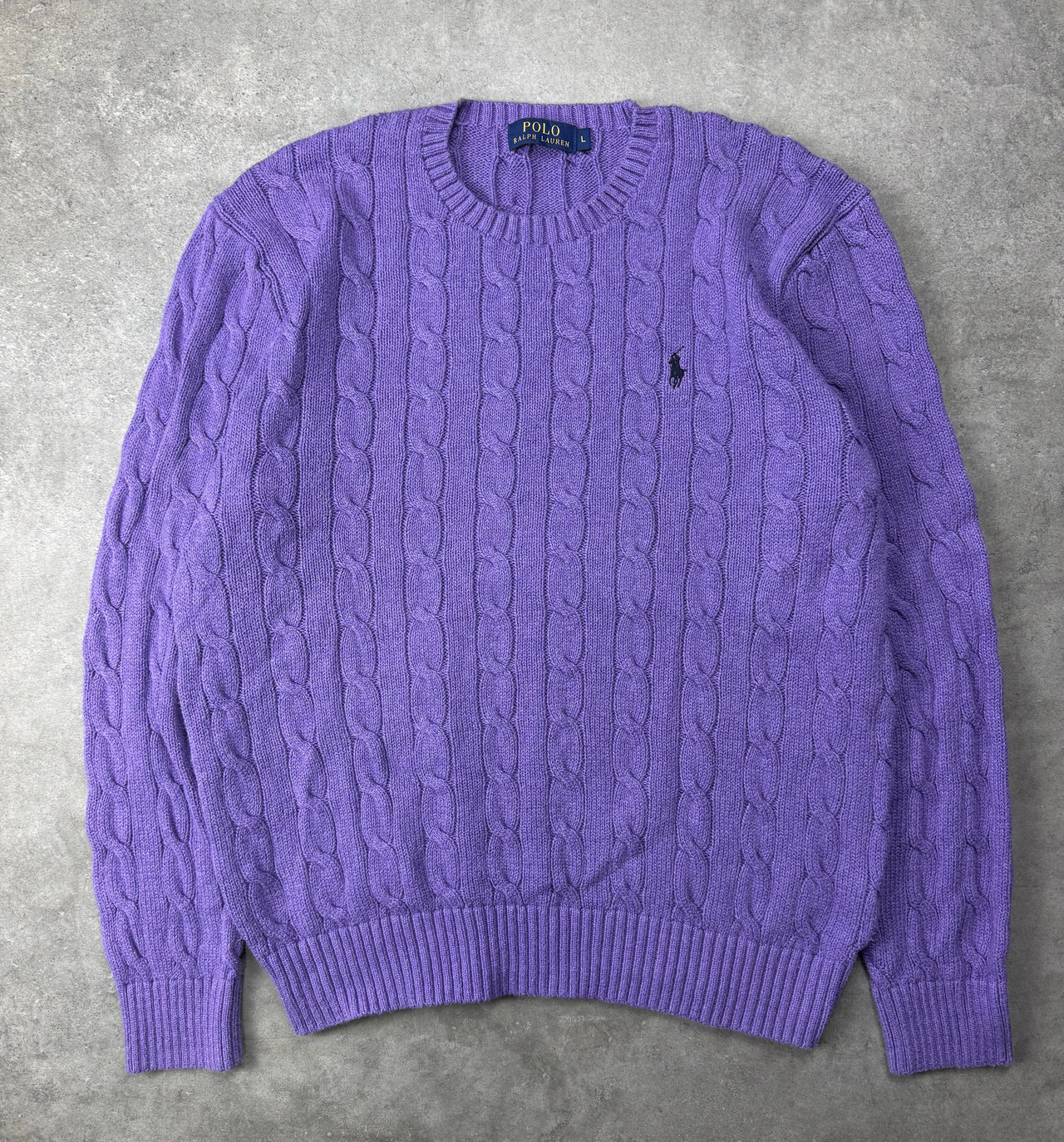 Maglione Cable Knit Vintage Ralph Lauren (L)