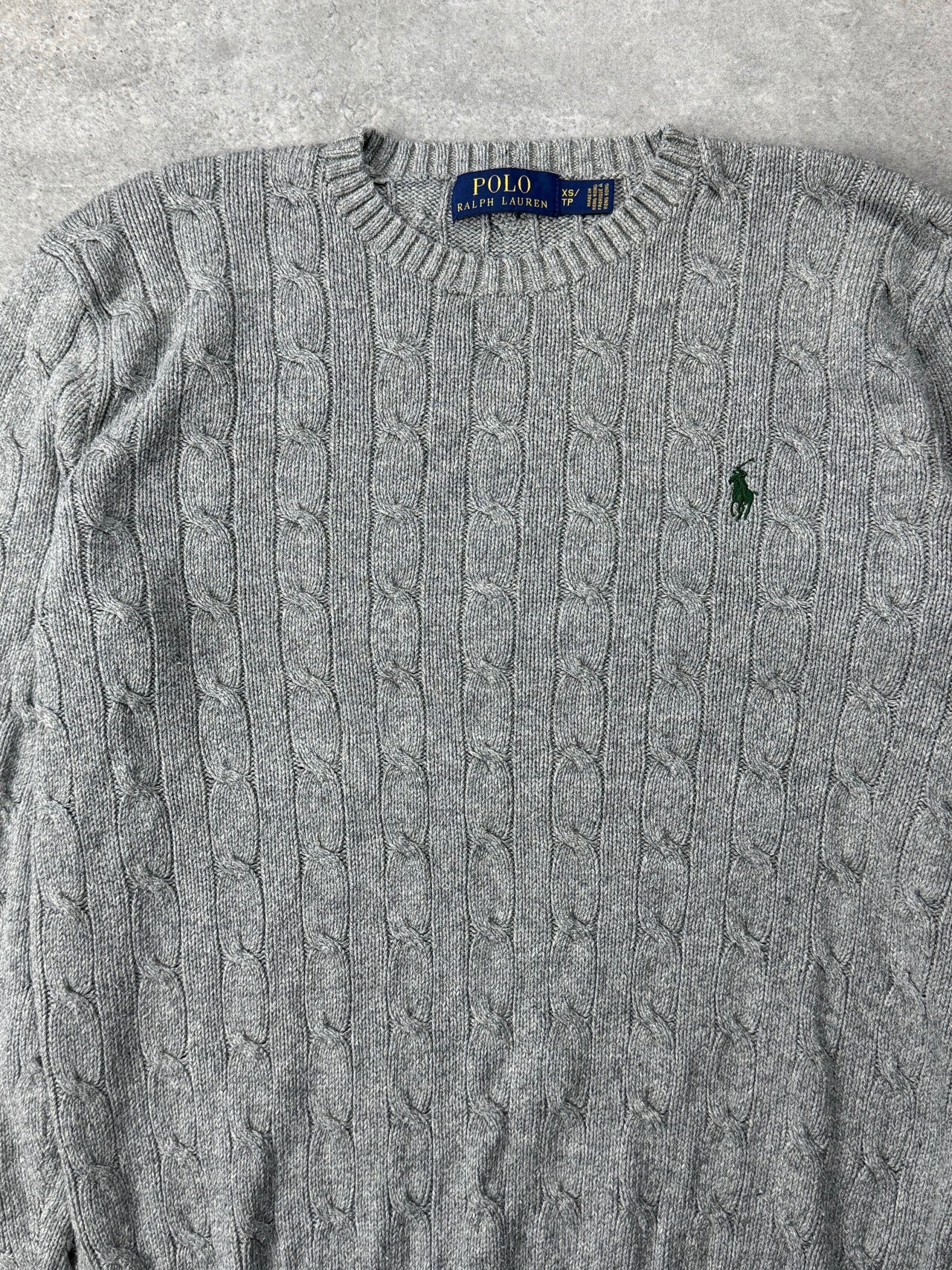 Maglione Cable Knit Vintage Ralph Lauren (XS)