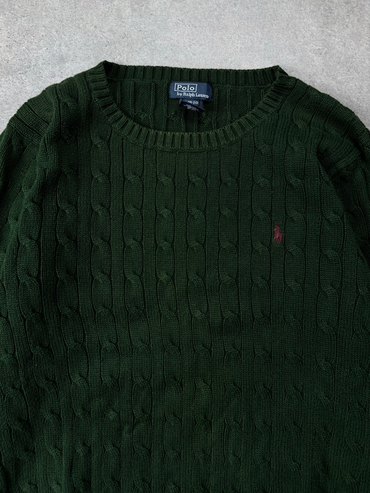 Maglione Cable Knit Vintage Ralph Lauren (S)